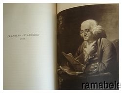 Benjamin Franklin by Carl Van Doren Biography 1941 Book