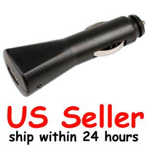Universal USB Car Charger Adapter for iPod Classic Blak