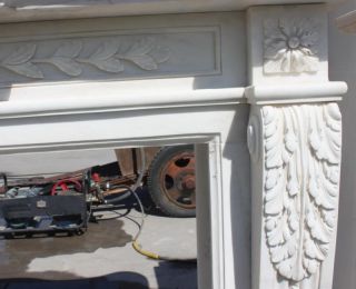 description newly finished marble fireplace mantel i just returned 
