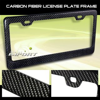 Real Carbon Fiber License Plate Frame Nissan Subara WRX