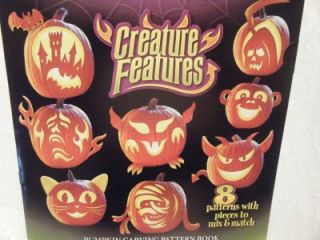   Masters Creature Features Pumpin Carving Pattern Book 8 Patterns NEW