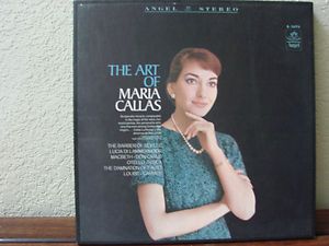 The Art of Maria Callas Tosca Macbeth Otello Carmen Don Carlo Angel 