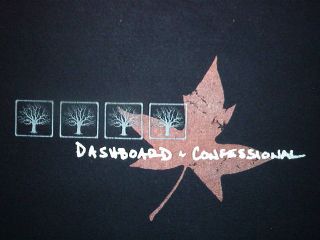 Dashboard Confessional Shirt Concert Chris Carrabba XL