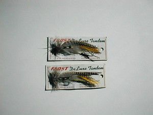 Vintage Tandem Streamer Flies from The 1950s 1960S
