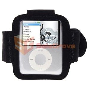 Black Armband Case for iPod Nano 3G 3rd Gen Generation