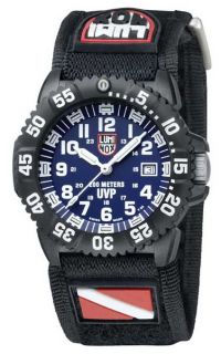 Luminox Mens Scott Cassell Specials Sea Diver Blue Dial Watch 3954 