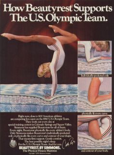 Cathy Rigby for Beautyrest Mattress by Simmons Ad 1979