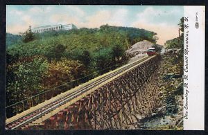 Catskill Mountains N Y Postcard Otis Elevating R R