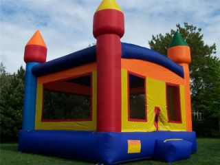 Commercial Inflatable Castle Themed Bounce House Moonwalk Bouncer 