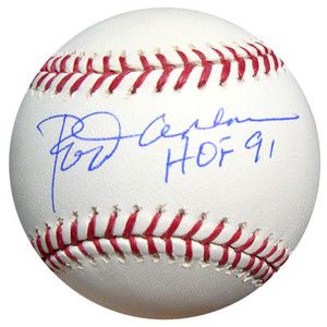 Rod Carew Autographed Signed MLB Baseball HOF 91 PSA DNA