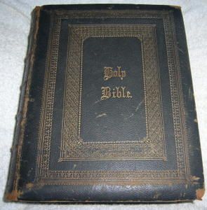 Cassells Illustrated Family Bible C Late c19th Cassell Petter Galpin 