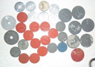 Vintage Transit OPA Tax Tokens Mixed Lot Estate Find