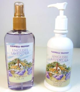 NEW Caswell Massey English Lavender Body Set