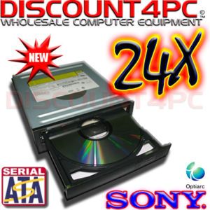 24x PC Internal SATA CD DVD RW Dual Layer Burner Drive