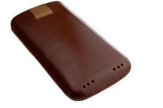 Case Mate Leather Signature Racing Stripe Pouch for Apple iPhone 4 4S 