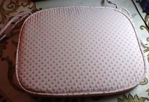 Pottery Barn Carolina bedroom pink dot dottie chair Cushion Pad 