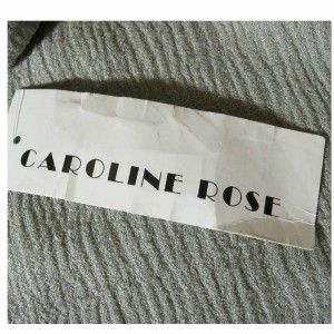 Caroline Rose $400 Slouchy Crimped Maxi Skirt Suit