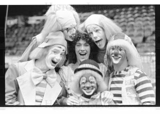 1984 35mm Negs Circus Clown Tryouts at Chicago Stad 49