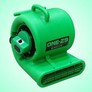   Blower by Drycor 2900 CFM Floor Drying Fan Carpet Dryer Green