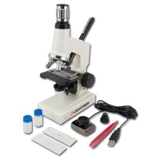 Celestron 44320 600X Power Microscope Digital Kit MDK