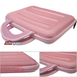 Carrying Case Cover EVA Pink Student Laptop Handbag for Ipad 3 Netbook 
