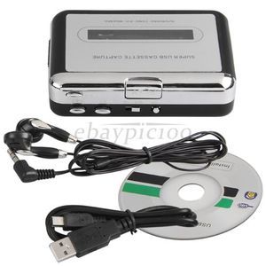 USB Cassette Tape Converter to Music MP3 CD Player PC