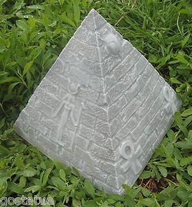 Poly Plastic Pyramid Mold Plaster Concrete Mould Mold