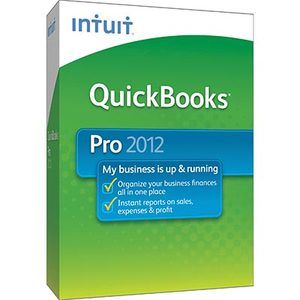 QuickBooks 2012 Pro Windows PC Version New CD Original Box Intuit 
