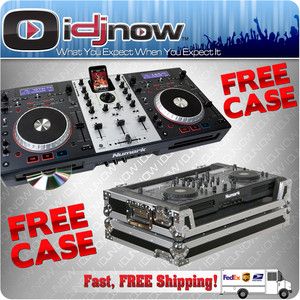    UNIVERSAL DJ SYSTEM CD  iPOD MIDI VIRTUAL DJ FREE FLIGHT CASE
