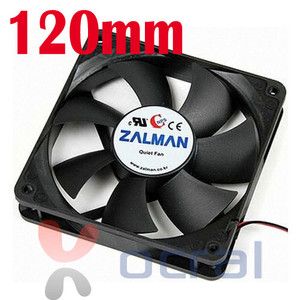 Zalman ZM F3 ZMF3 120mm Ultra Quiet PC Case Fan 3pin 5V 12V