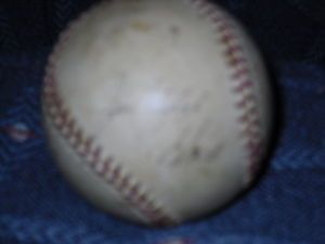 Jim Catfish Hunter Autographed Baseball