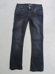 Celebrity Pink Black Gray Vintage Jeans Long Boot Stretch Lowrise 6 7 