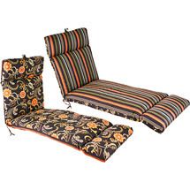 Lundsford French Edge Reversible Chaise Lounge Cushion