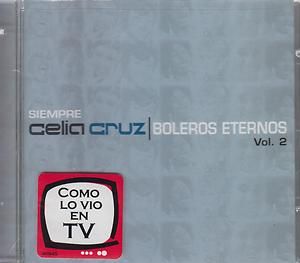 Celia Cruz CD New Boleros Eternos Vol 2 Album Con 16 Canciones 