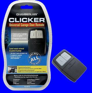 Chamberlain Clicker Universal Garage Door Remote KLIK1U Brand New 