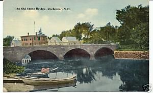 The Old Stone Bridge Rochester N H Center Barnstead