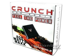 Crunch GPV800 2 800W 2 Channel Ground Pounder GPV Amplifier