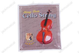 New 1 Full 4 4 Cello String Metal Strings A D G C Set