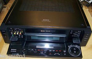 Sony SVO 2000 s VHS Professional Editing Video Cassette Recorder VCR 