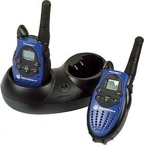 Motorola Talkabout T5410 Blue FRS Walkie Talkie 2 Two Way Radio Set 