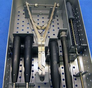 Stop Spacer Spinal Surgery Instrument & Tray Interspinous Process 