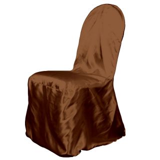 Satin Banquet Chair Cover High Quality for Wedding Shower or Party 