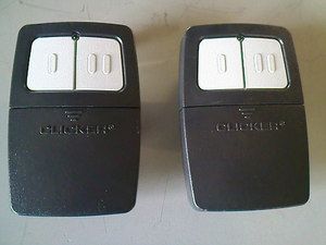 Lot of 2 Chamberlain Clicker Universal Garage Door Remote