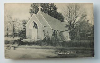 1940s Saint Bernadette Church Cedartown GA Polk Co PC