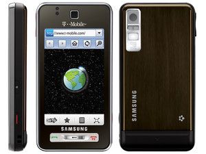 New Samsung Behold T919 3G GPS Unlocked Cell Phone Brown 698182012036 
