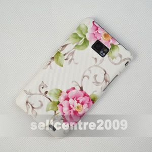 Elegant Cath Roses Flower Hard Cover Case for Samsung Galaxy s II SII 
