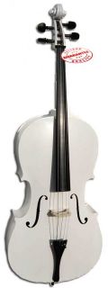 Student Cello Color White 4 4 Size Bow Gig Bag Rosin