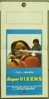 CT89 Supervixens Russ Meyer Sexy Orig Poster Italy