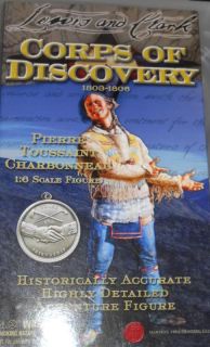 Lewis & Clark Sacagawea w/ Pomp, Charbennou, and York SET of 5 Native 