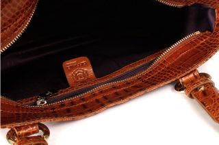   Omnia Crystal Natural Leather Cayley Women Shoulder Bag 3 Colors NEW